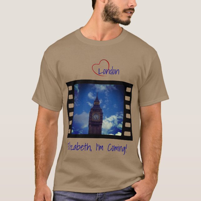 Visiting Elizabeth Tower Unisex T-Shirt (Front)
