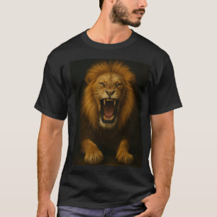 visiting lion luxury t short mens T-Shirt
