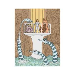 Visiting the Pool of the Piptrixons Metal Print