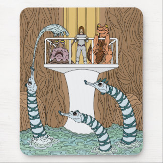 Visiting the Pool of the Piptrixons Mouse Pad