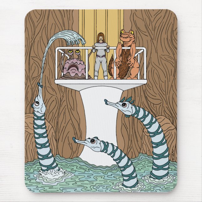 Visiting the Pool of the Piptrixons Mouse Pad (Front)