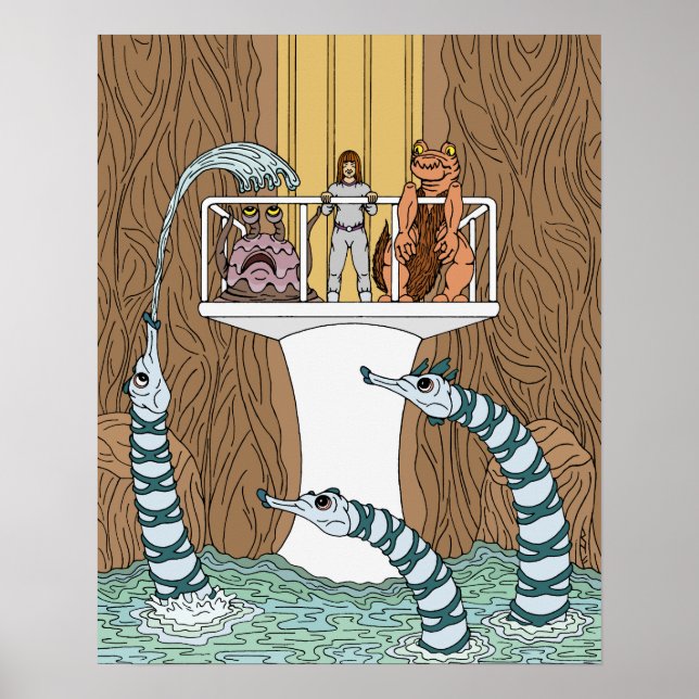 Visiting the Pool of the Piptrixons Poster (Front)
