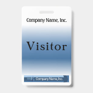 Visitor Badge