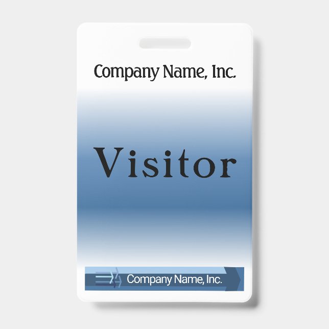 Visitor Badge (Front)