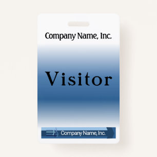 Visitor Badge