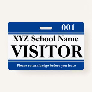 Visitor Badge