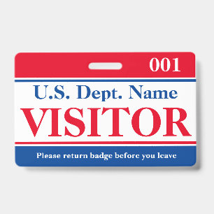 Visitor Badge
