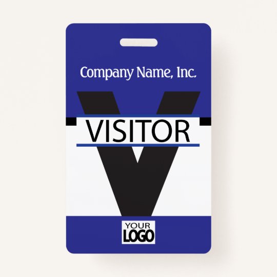 Visitor Badge Template Word