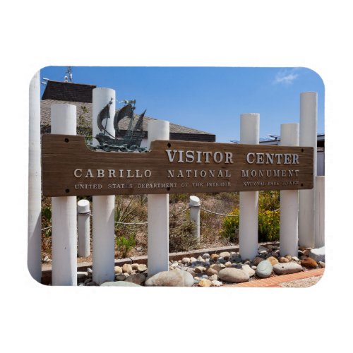 Visitor Center Sign Cabrillo National Monument Magnet