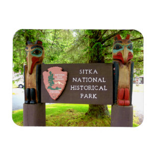 Visitor Center  Sitka NHP, Alaska Magnet