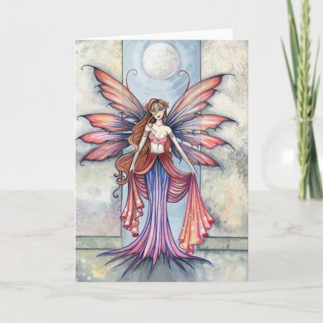 Visitor Fairy Card Notecard by Molly Harrison (Front)