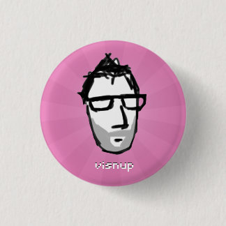 visnup button (magenta)