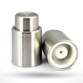 Visol Vacustopper Stainless Steel Wine Stopper (Front)