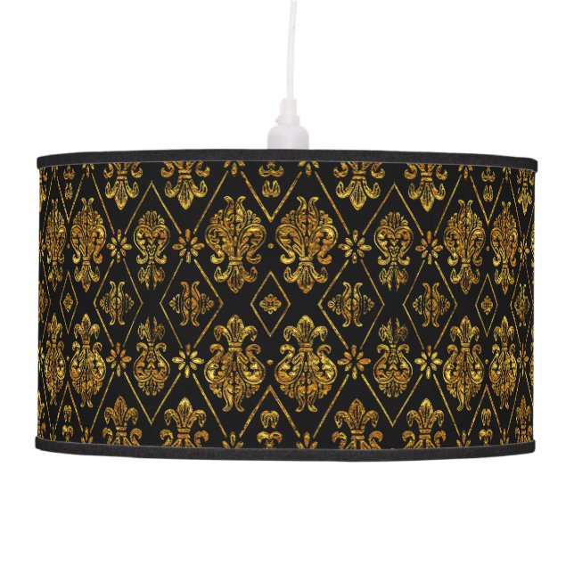 Vista Baroque Ceiling Lamp (Front)