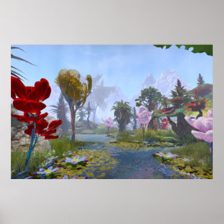 Vistas of the Astral Plane Poster