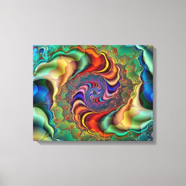 Visual adventure canvas print (Front)