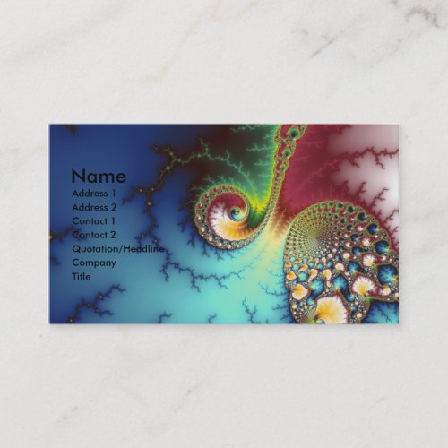Visual Cortex Business Cards