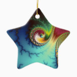 Visual Cortex Ceramic Ornament
