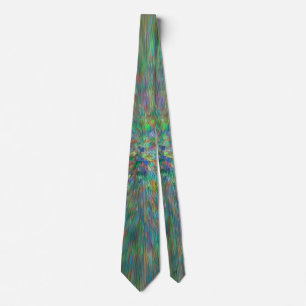 Visual hypnotic sprinkles neck tie