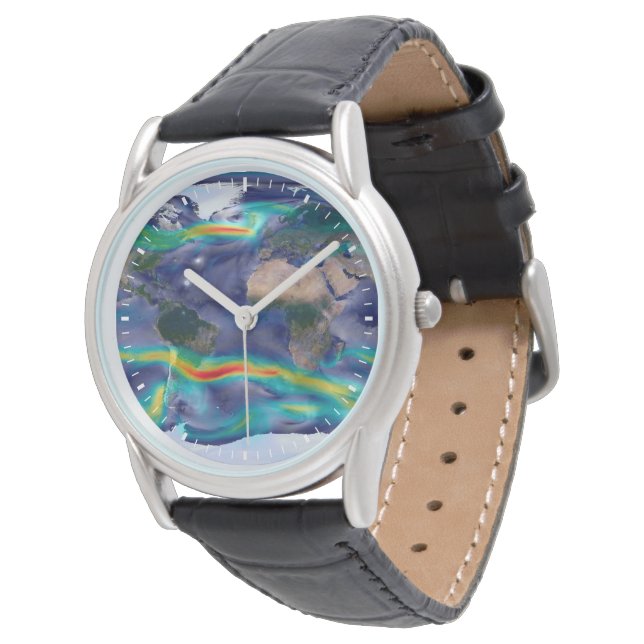 Visualization Of Global Winds. Watch (Angled)