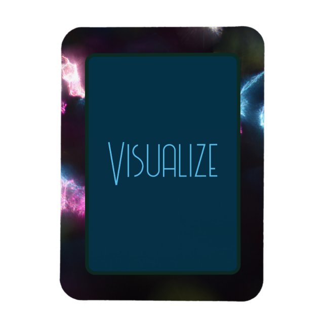 "Visualize" Flexible Photo Magnet (Vertical)