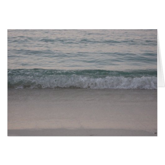 Visualize Tranquility card (Front Horizontal)