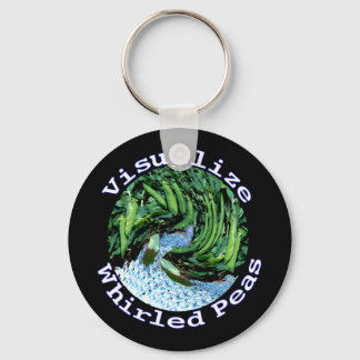 Visualize Whirled Peas Keychain