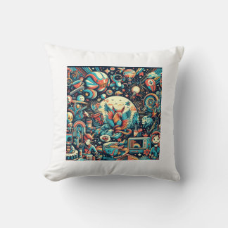 visually appealing and versatile throw pillow