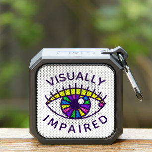 Visually Impaired Low Vision Loss Blind Awareness Bluetooth Speaker