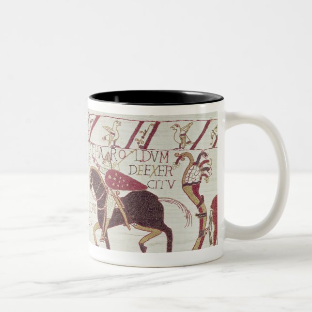 Vital informs King Harold Two-Tone Coffee Mug (Right)
