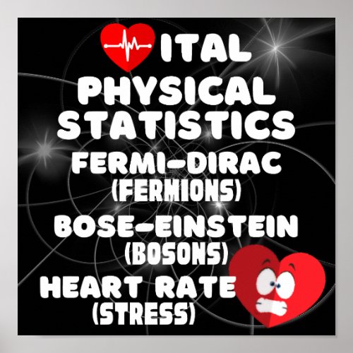 Vital Physical Statistics Poster