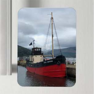 Vital Spark, Puffer Boat, Inveraray, Scotland, Magnet
