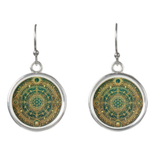 Vitality & Longevity Sigil Earrings