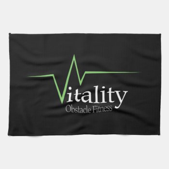 Vitality Towel by VitalityObstacleFit at Zazzle
