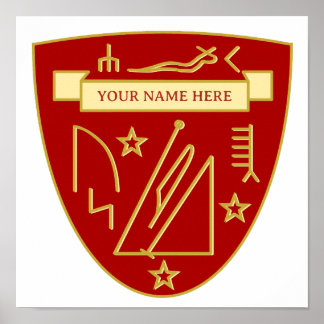 Vitality & Wellness Personalized Talisman Poster