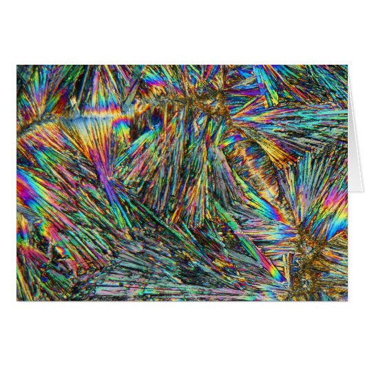 Vitamin B under the microscope Cards (Front Horizontal)