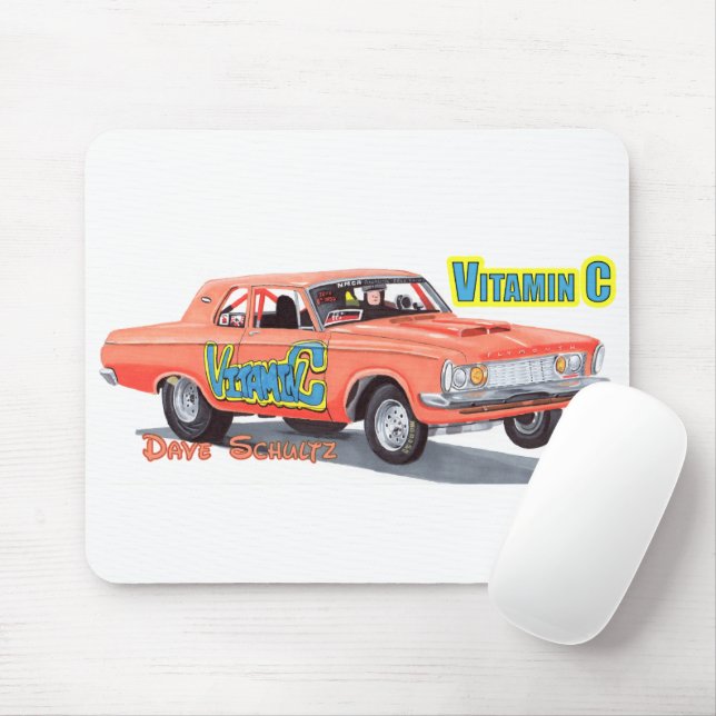 Vitamin C Mouse Pad (With Mouse)