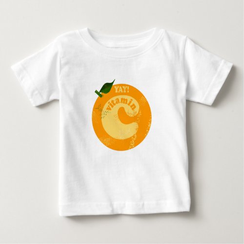 Vitamin C Orange Baby T_Shirt