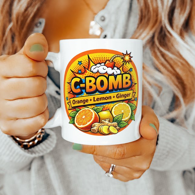 Vitamin C Pop Art Citrus Blend  Coffee Mug (Creator Uploaded)