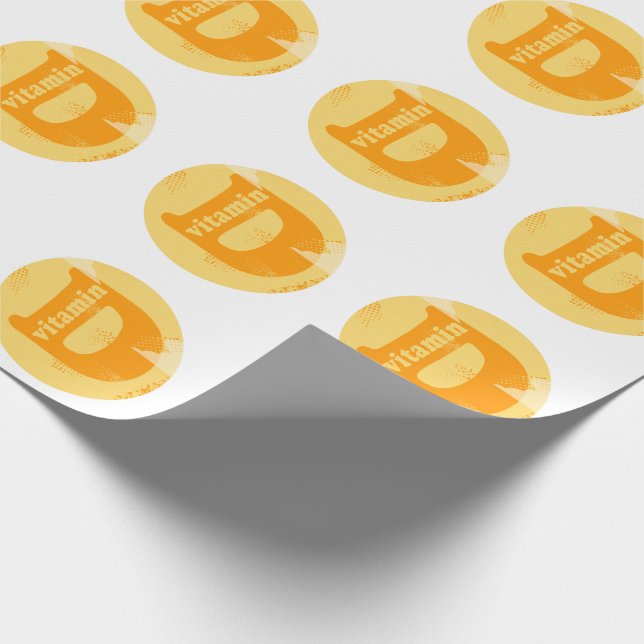Vitamin D Wrapping Paper (Corner)