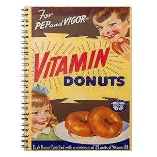 vitamin donuts notebook