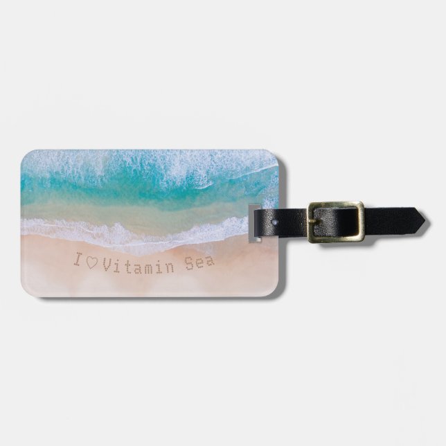 vitamin Sea Luggage Tag (Front Horizontal)