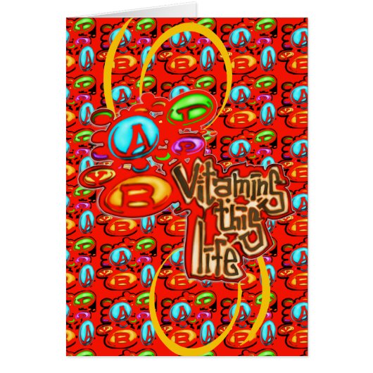 Vitamins Cards (Front)