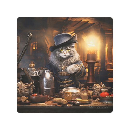 Vitas Whimsical Art _ Cat in Bakery Pirate 