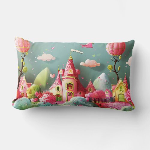 Vitas Whimsical Art _ Fairytale 2 sided pillow 