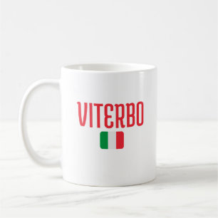 VITERBO Italy Flag Coffee Mug