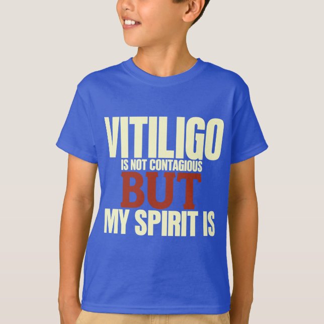 Vitiligo Awareness Tshirt (Front)