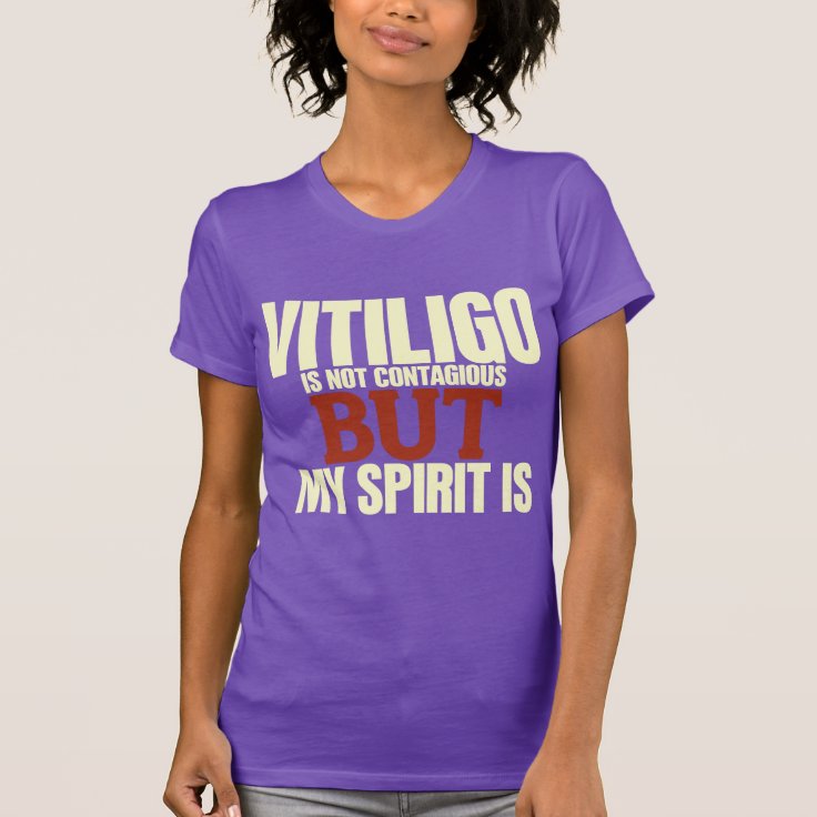 Vitiligo Awareness Tshirt Zazzle 4100