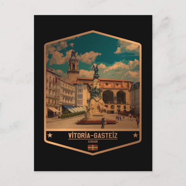 Vitoria-Gasteiz Postcard (Front)