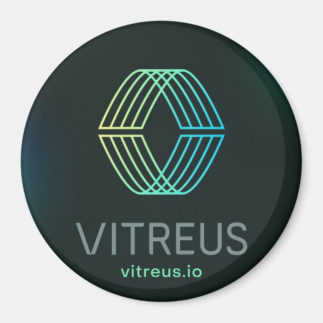 VITREUS Fridge Magnet (Front)